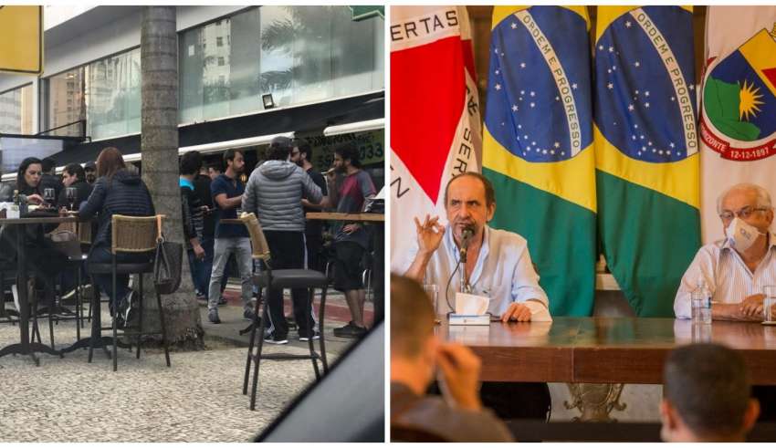 Aglomerações fizeram Kalil ter conversa com prefeito de Nova Lima