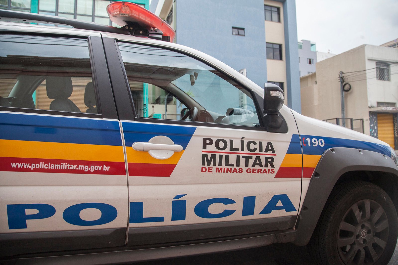 Viatura da Polícia Militar de Minas Gerais