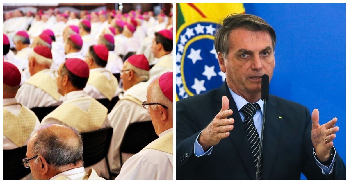 Bispos da CNBB e Bolsonaro