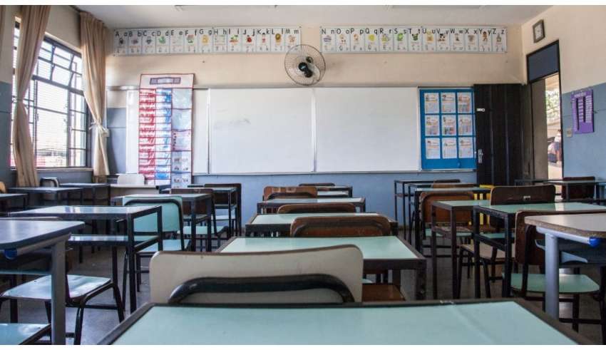 Sala de aula vazia