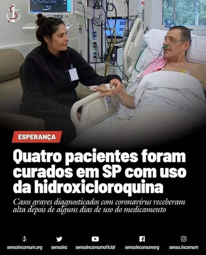 Fake news cloroquina whatsapp