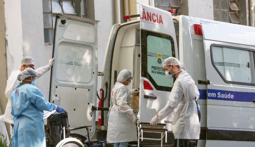ambulância hospital profissionais saúde bh