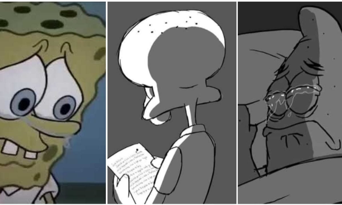 O VÍDEO MAIS TRISTE QUE JÁ VI (A MORTE DO BOB ESPONJA) 