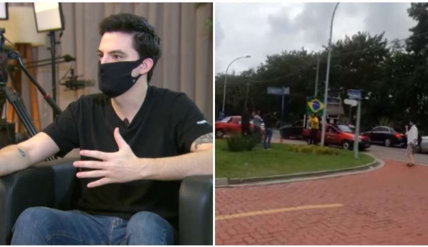 felipe neto ameacas casa