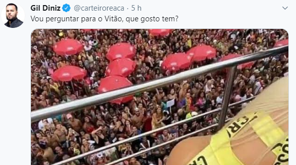 gil diniz publicação luísa sonza sexo oral