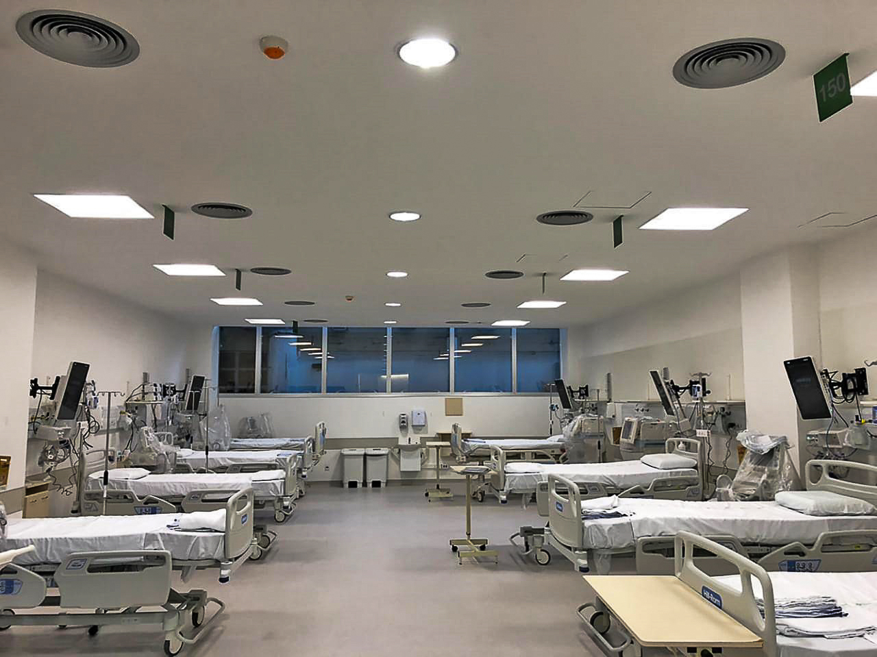 Hospital de Clínicas de Porto Alegre (HCPA) leitos CTI