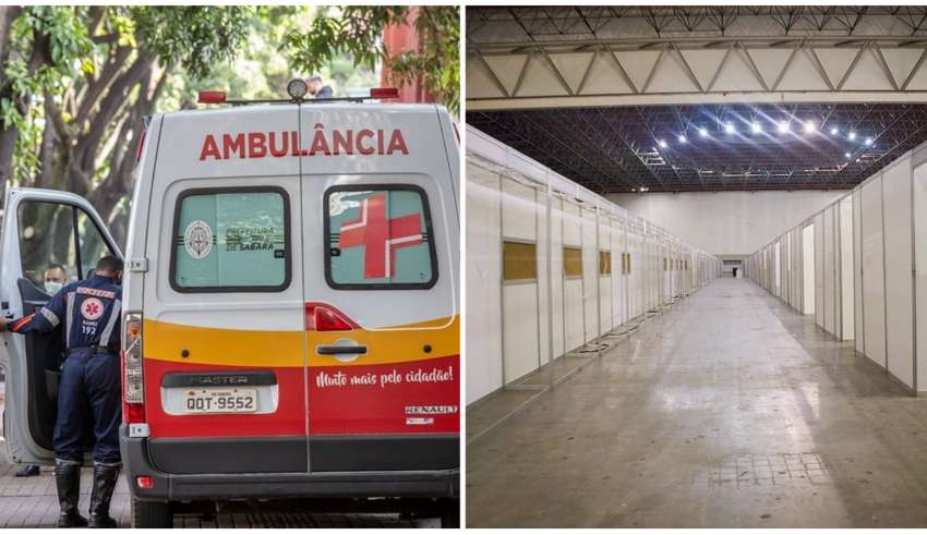ambulancia hospital de campanha