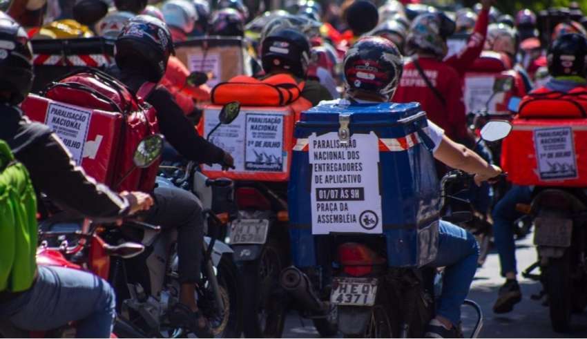 entregadores aplicativos em belo horizonte