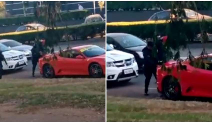 pm aborda ferrari