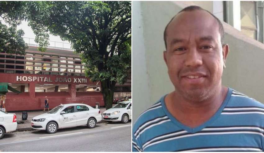Hospital João XXII e técnico vítima da Covid-19 em BH