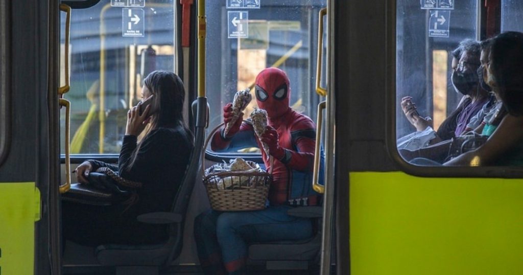 Vendedor Homem-Aranha