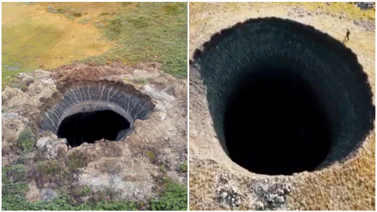 cratera gigante é achada na Rússia
