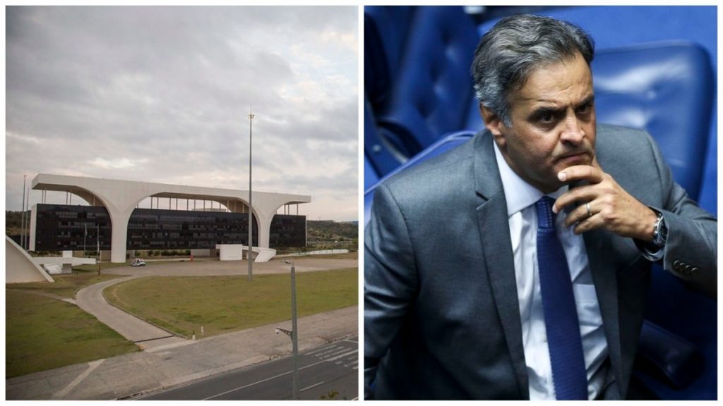 Cidade Administrativa de Minas Gerais e Aécio Neves
