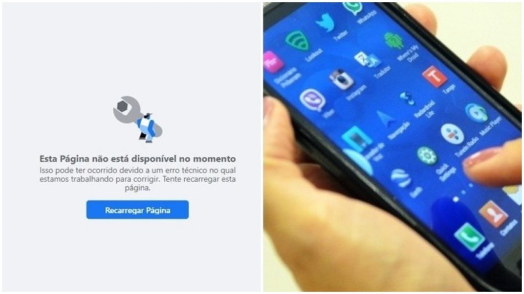 facebook instabilidade celular