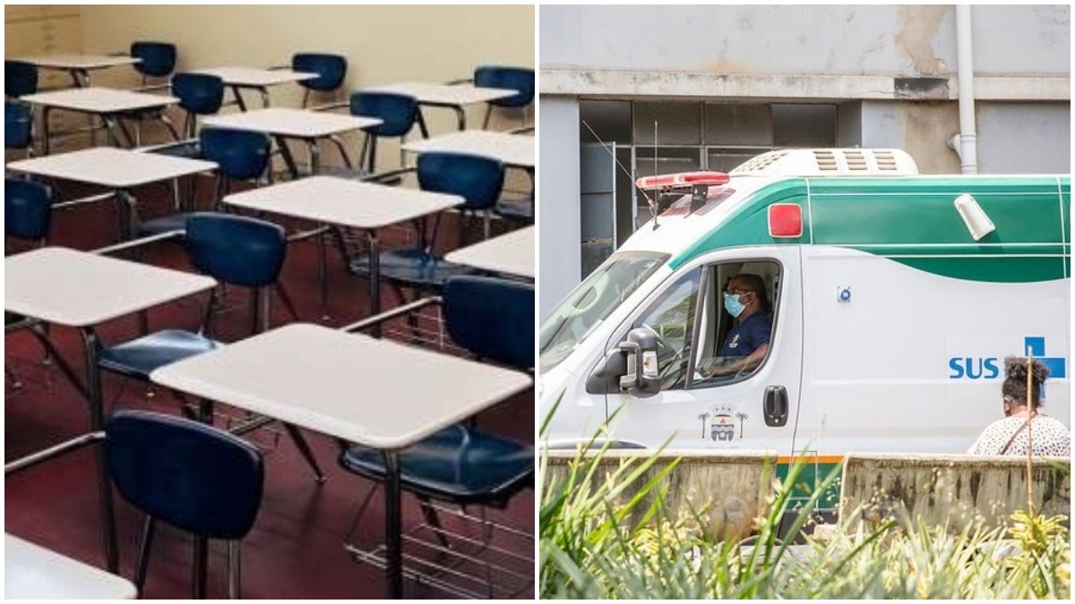 sala de aula ambulancia regiao hospitalar bh