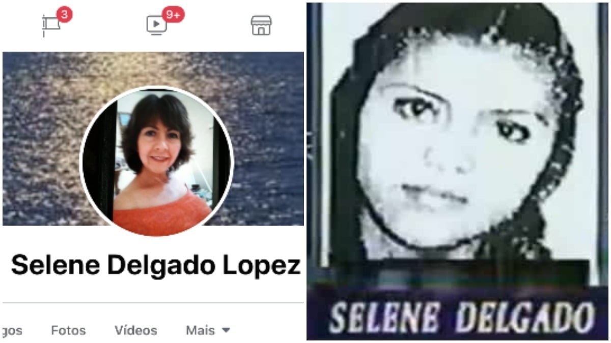 Perfil Selene facebook desaparecida