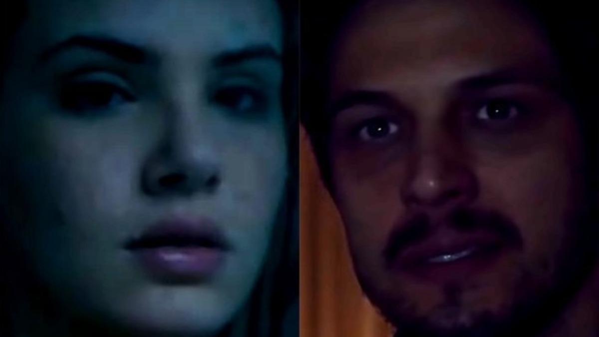 Camila Queiroz e Romulo Estrela