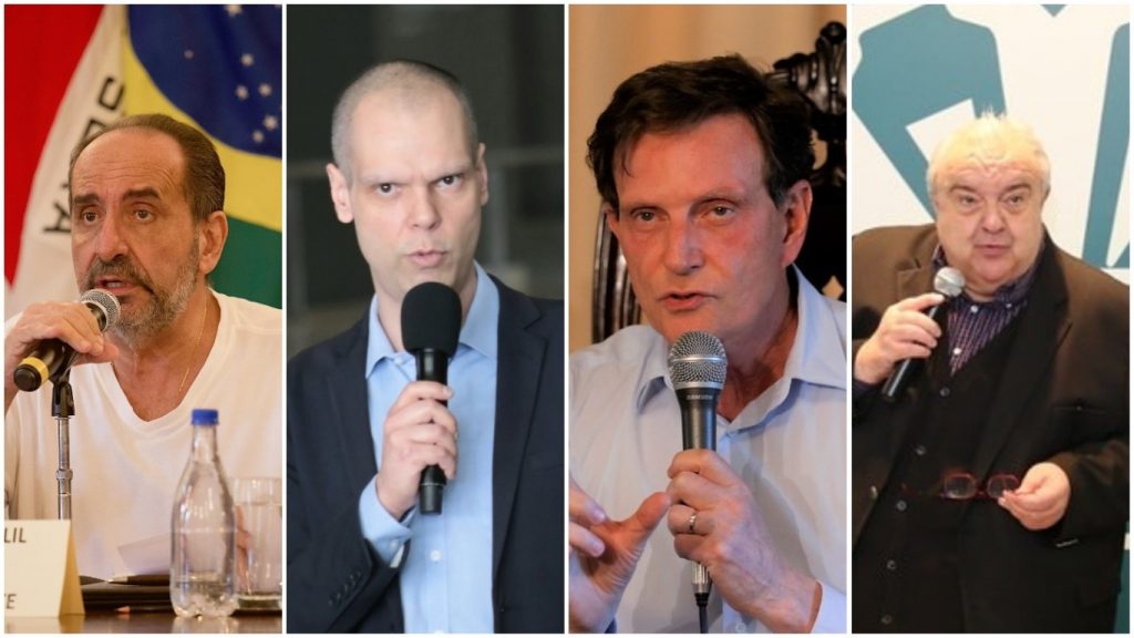 alexandre kalil bruno covas marcelo crivella rafael greca