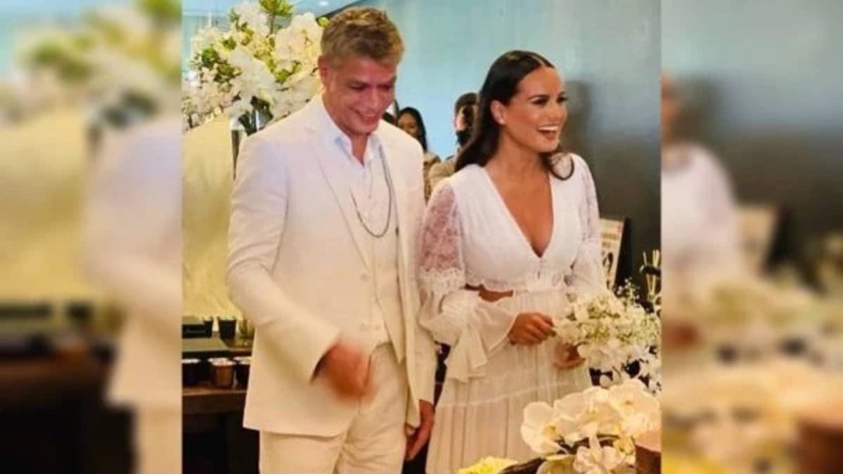 Fábio Assunção e Ana Verena se casam