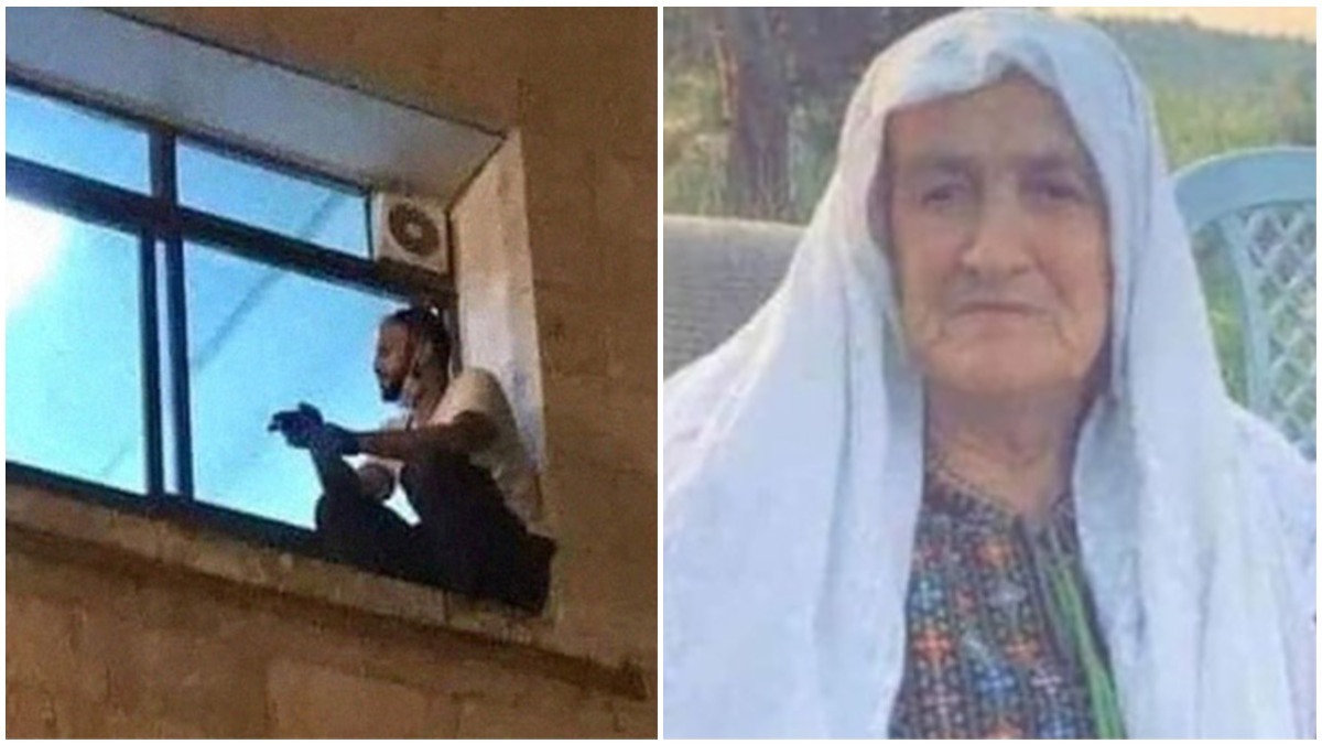 palestino janela rouba corpo mãe