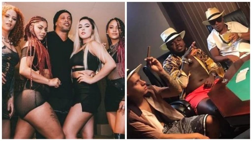 ronaldinho abre estúdio de música