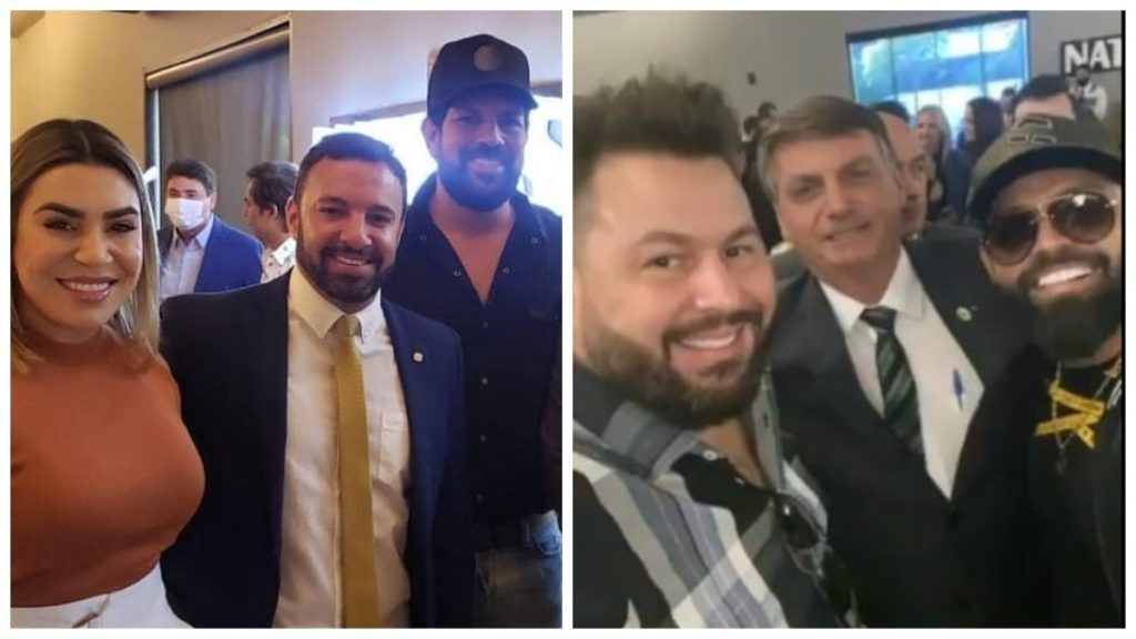 Sertanejos almoçam com Bolsonaro