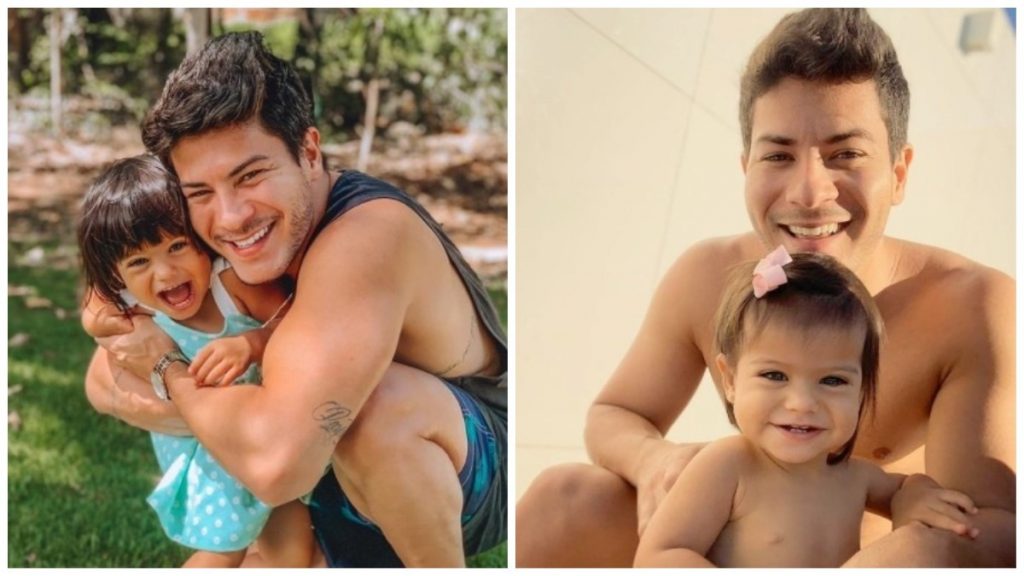 arthur aguiar e filha