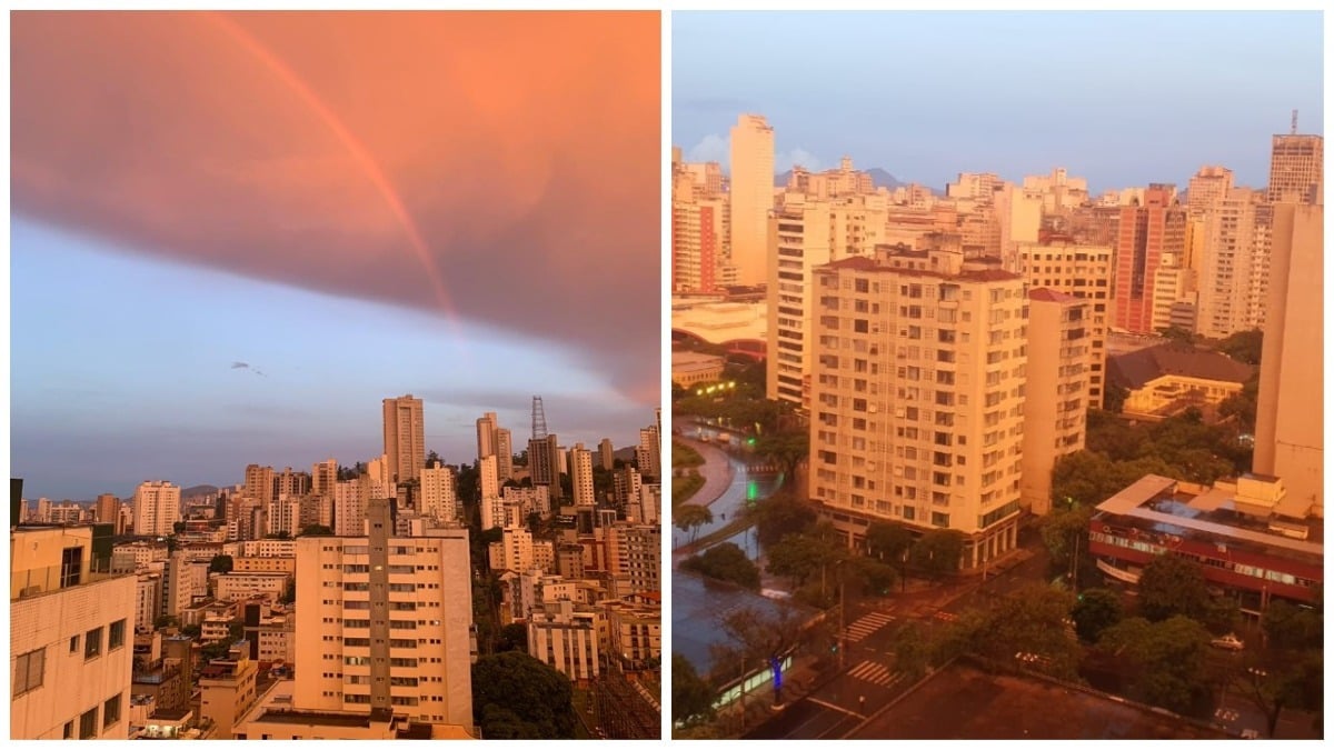 céu colorido belo horizonte