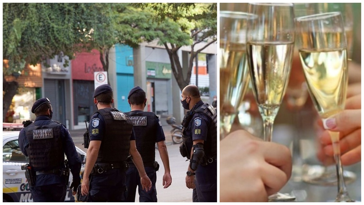 guarda municipal champanhe