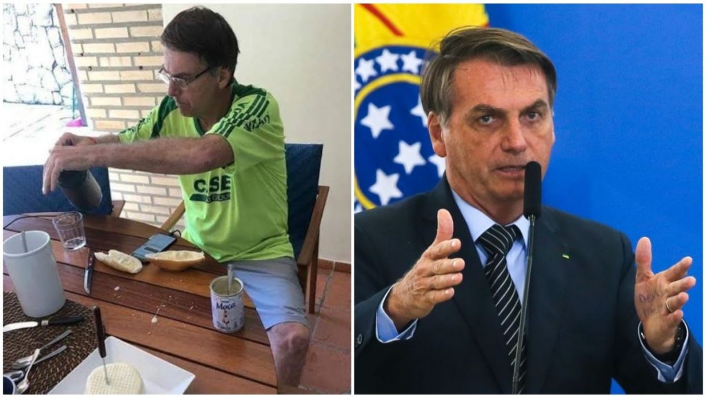 jair-bolsonaro leite condensado café da manhã