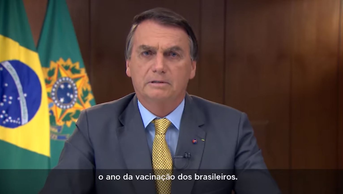 jair bolsonaro pronunciamento vacinação covid-19