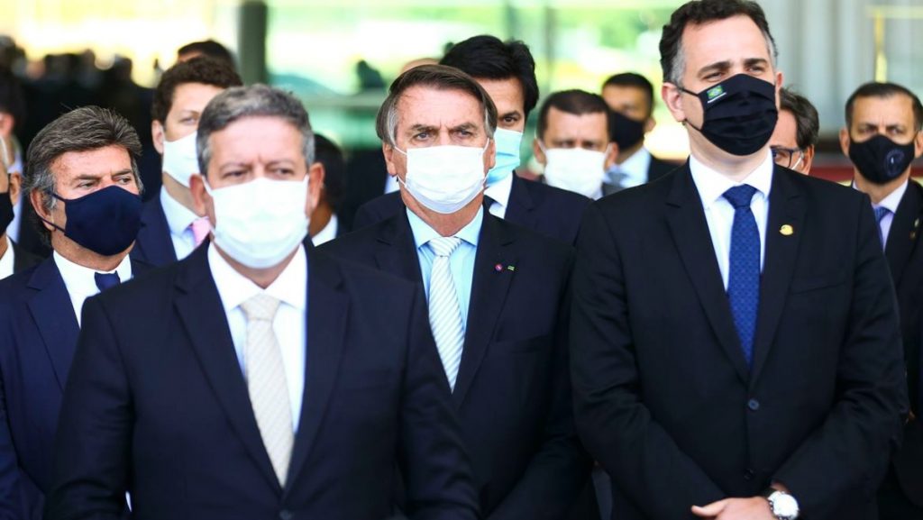 luiz fux arthur lira bolsonaro rodrigo pacheco reuniao alvorada