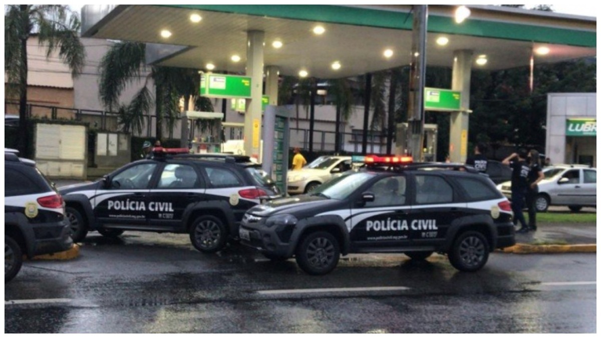 polícia civil posto de gasolina