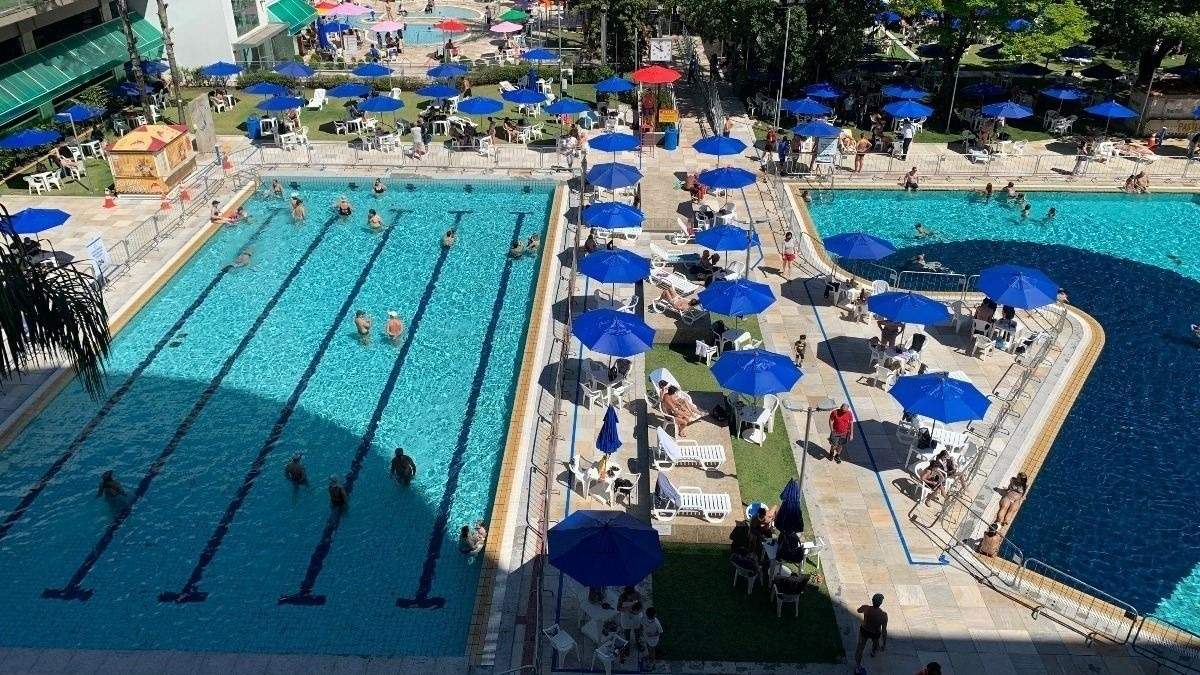 Coronavírus: alguns dos principais clubes de BH mantêm piscinas abertas  para sócios, Minas Gerais