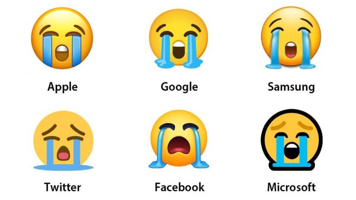 emojis choro redes sociais