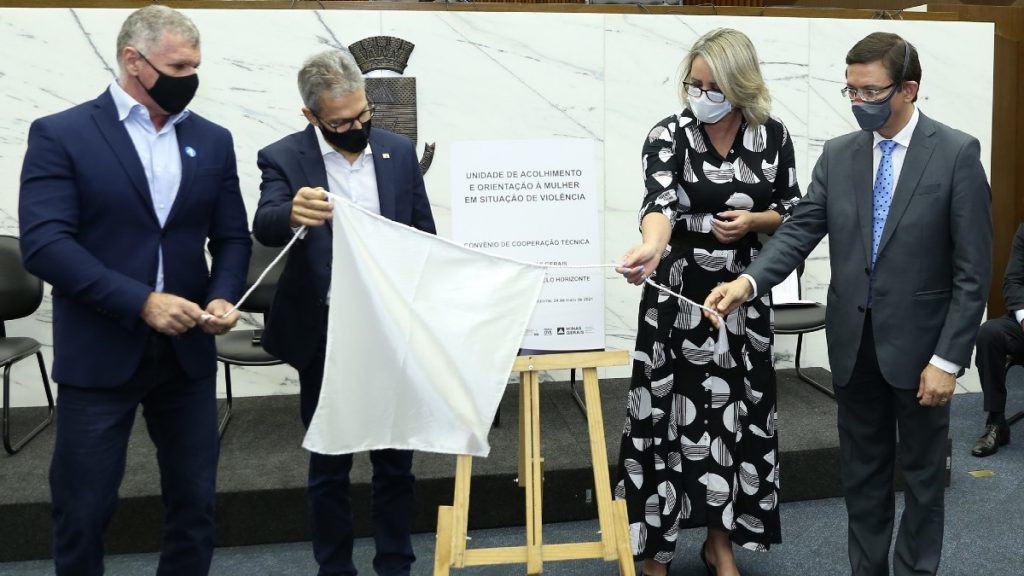Inauguração ponto de acolhimento à mulher