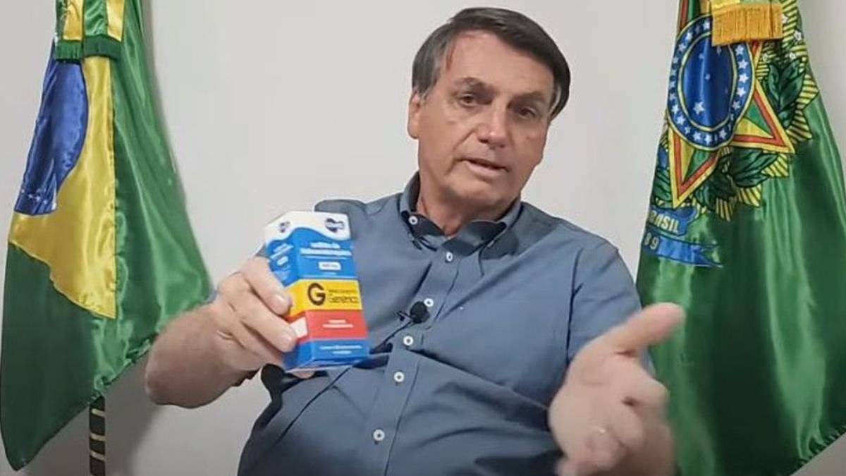 bolsonaro live youtube cloroquina