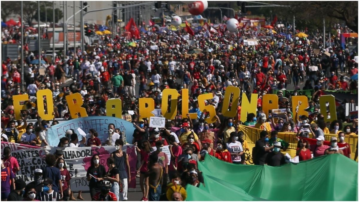 manifestação brasília