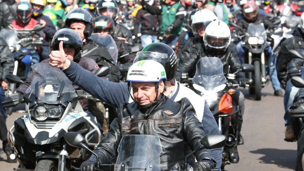 Bolsonaro em motociata