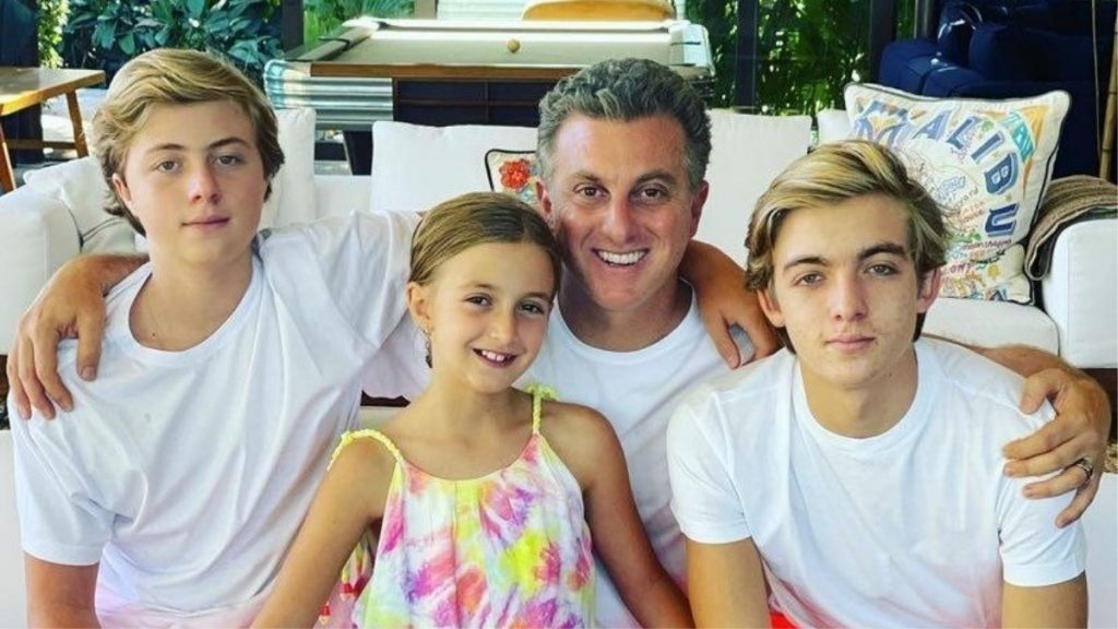 luciano huck e filhos