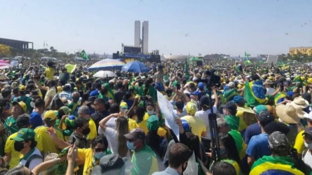 protesto bolsonarista sete setembro brasília