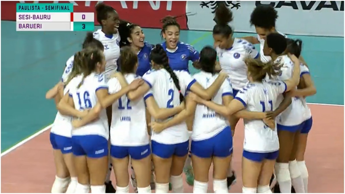 Sesi Vôlei Bauru é bicampeão Paulista