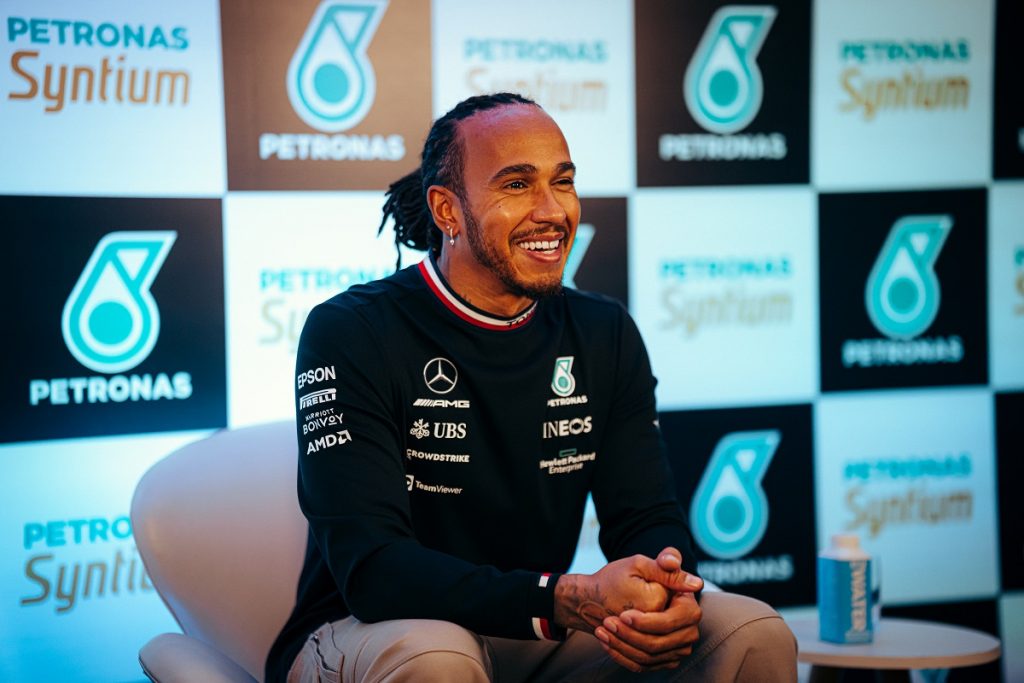 Lewis Hamilton em Interlagos