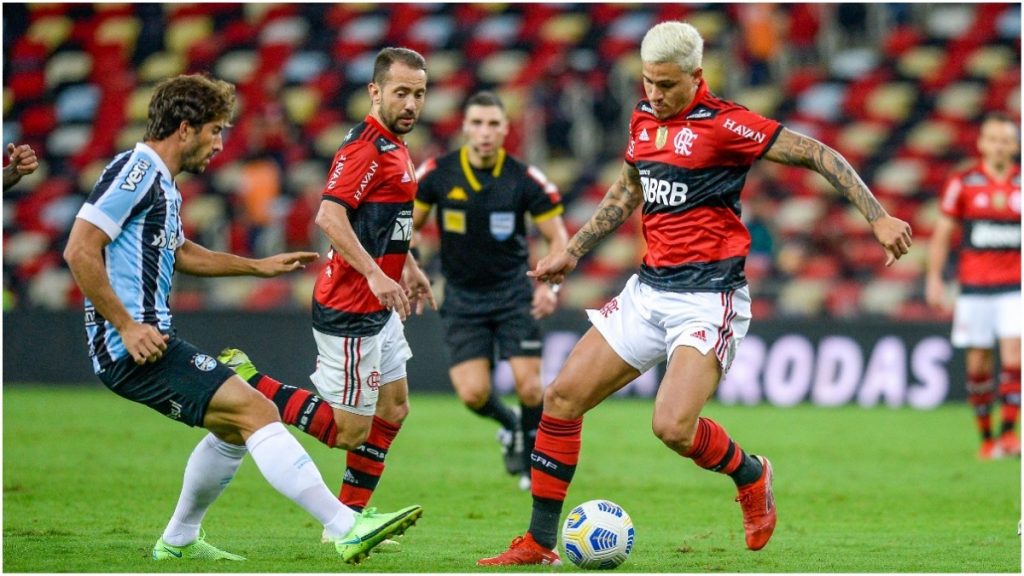 jogadores flamengo grêmio
