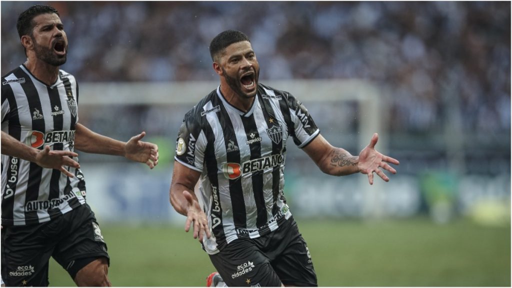 diego costa e hulk comemorando