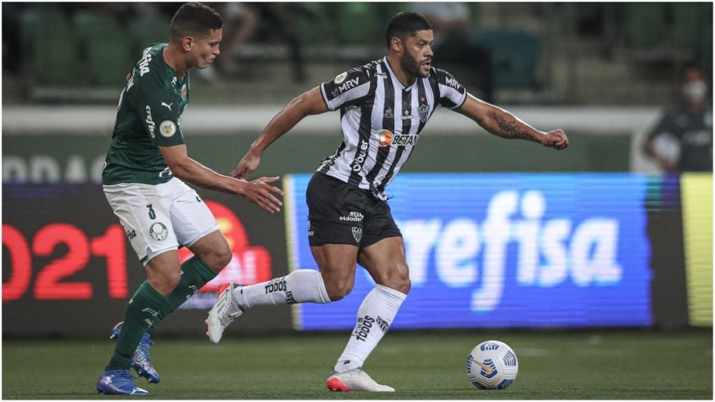 jogadores de galo e palmeiras
