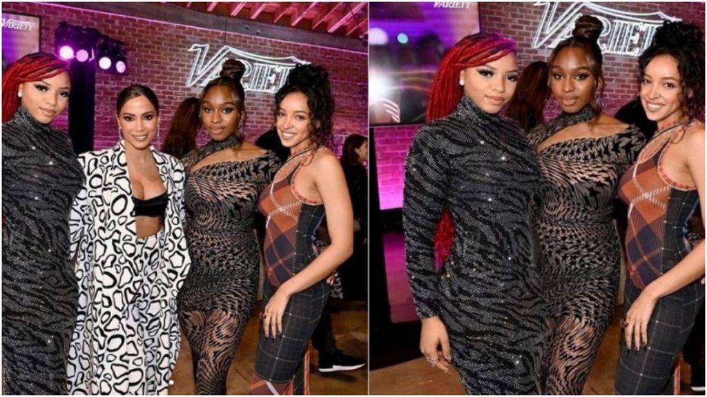Anitta é removida de foto com artistas gringas