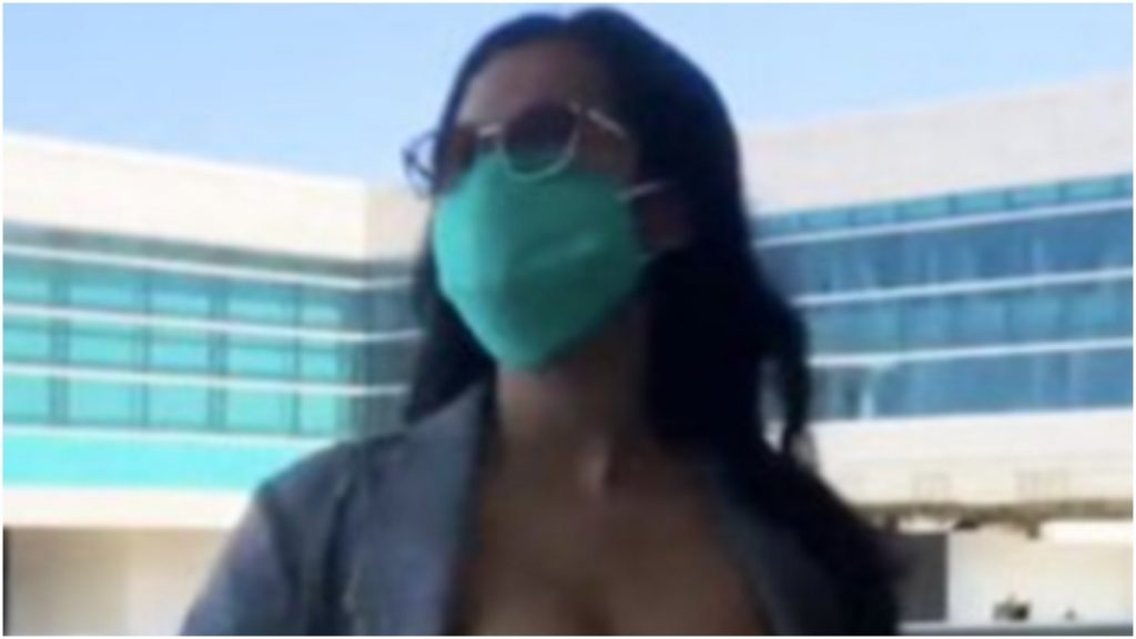 atriz pornô presa
