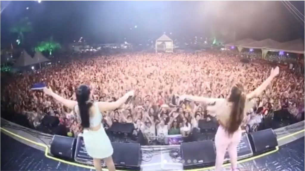 Maiara e araisa em Angra