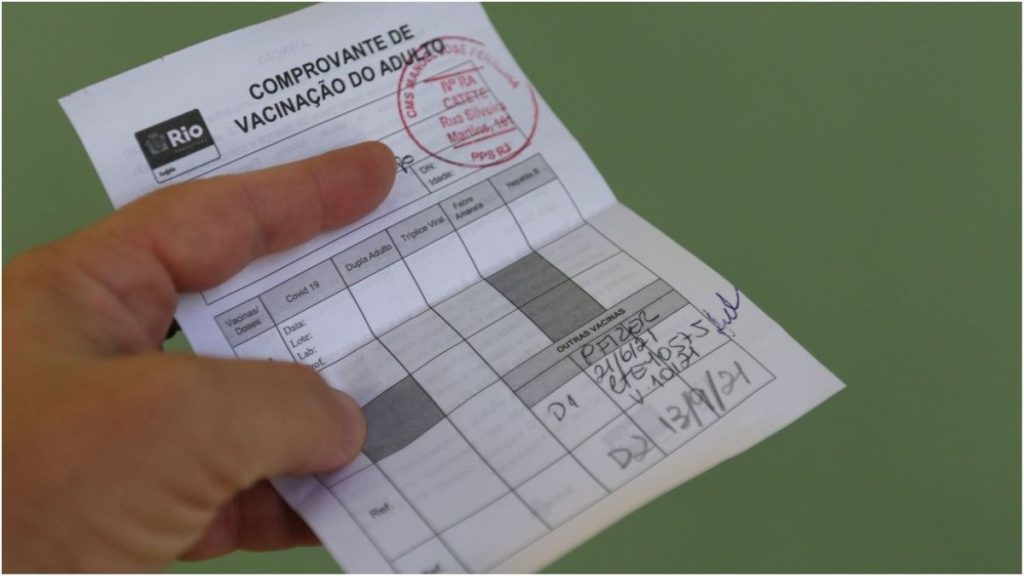 comprovante vacinação